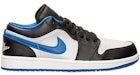 Jordan 1 Low Black Game Royal Metallic Platinum