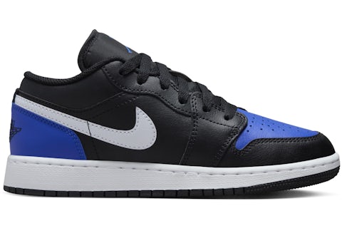 Jordan Low Black Game Royal White (GS) 553560-042 US