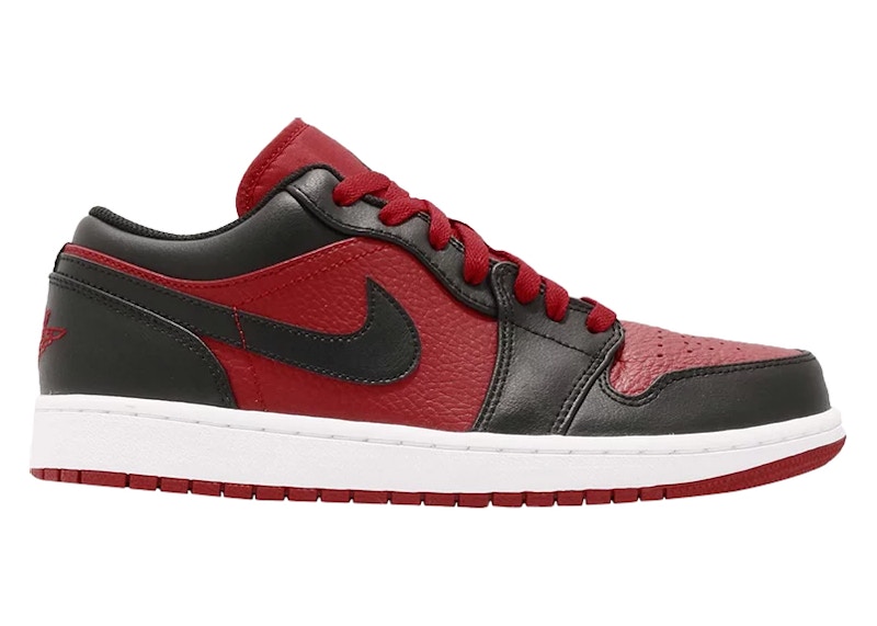 Jordan 1 Low Black Gym Red