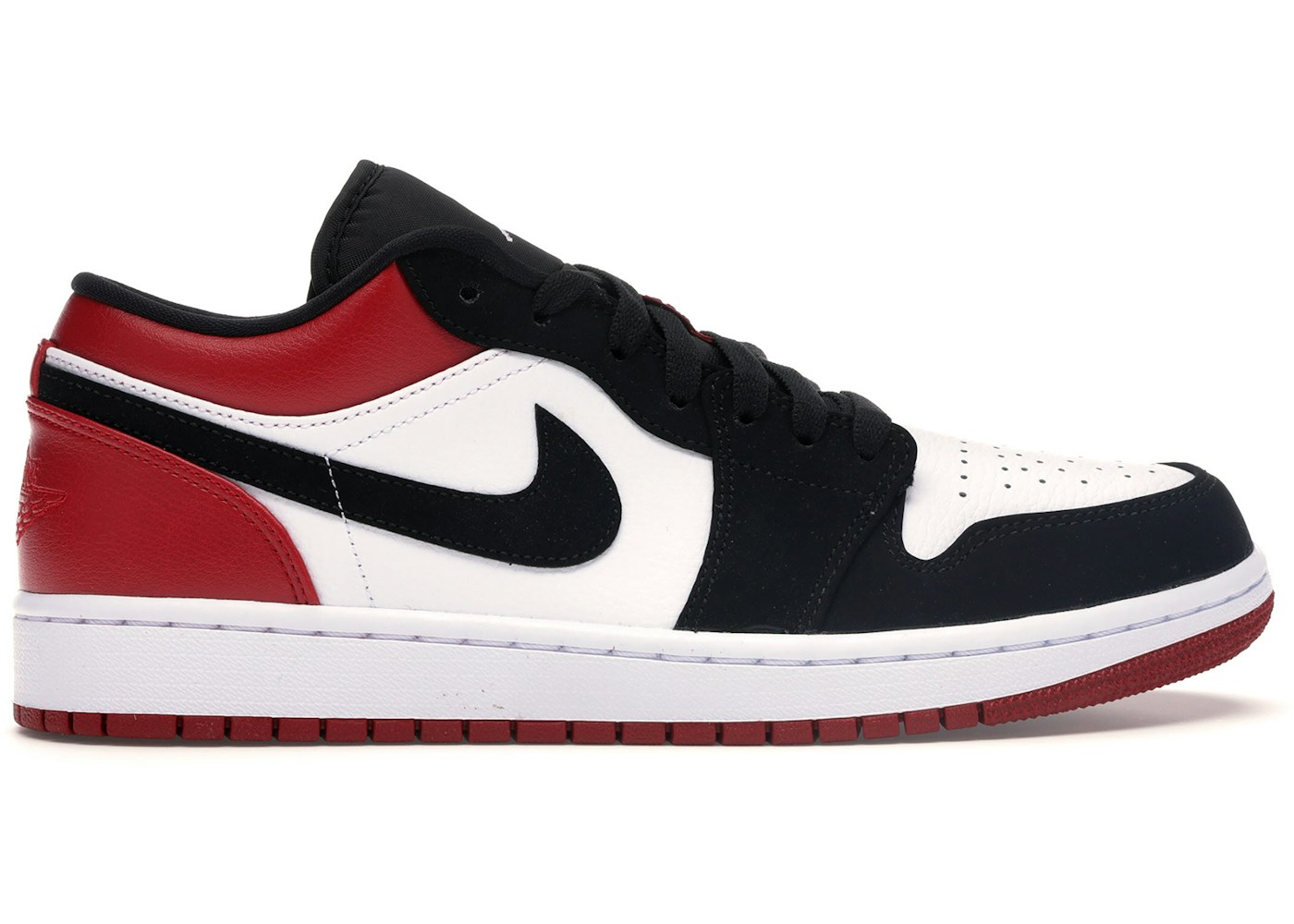 Jordan 1 Low Black Toe 116