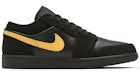 Jordan 1 Low Black University Gold