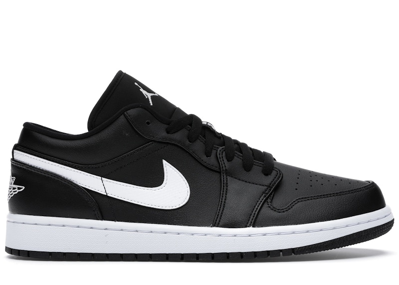 Jordan 1 Low Black White (Women's)