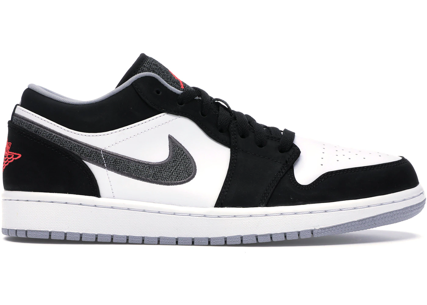 Jordan 1 Low Black White Wolf Grey Infrared 23 029 Jordan 1 Low Black White Wolf Grey Infrared 23 029