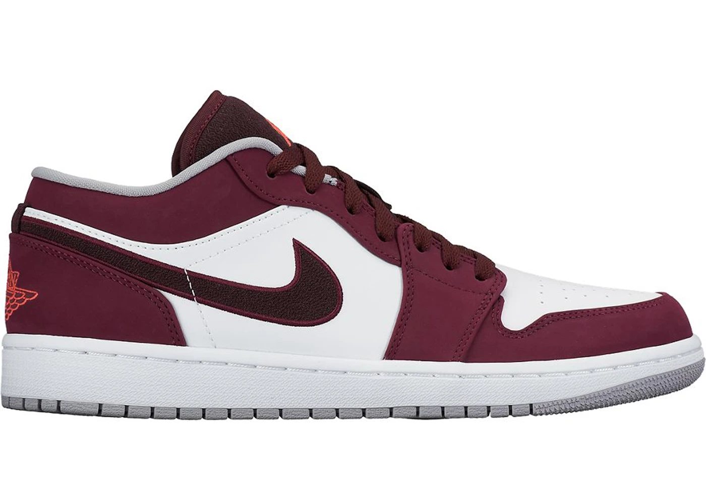Jordan 1 Low Bordeaux Men's - 553558-603 - US
