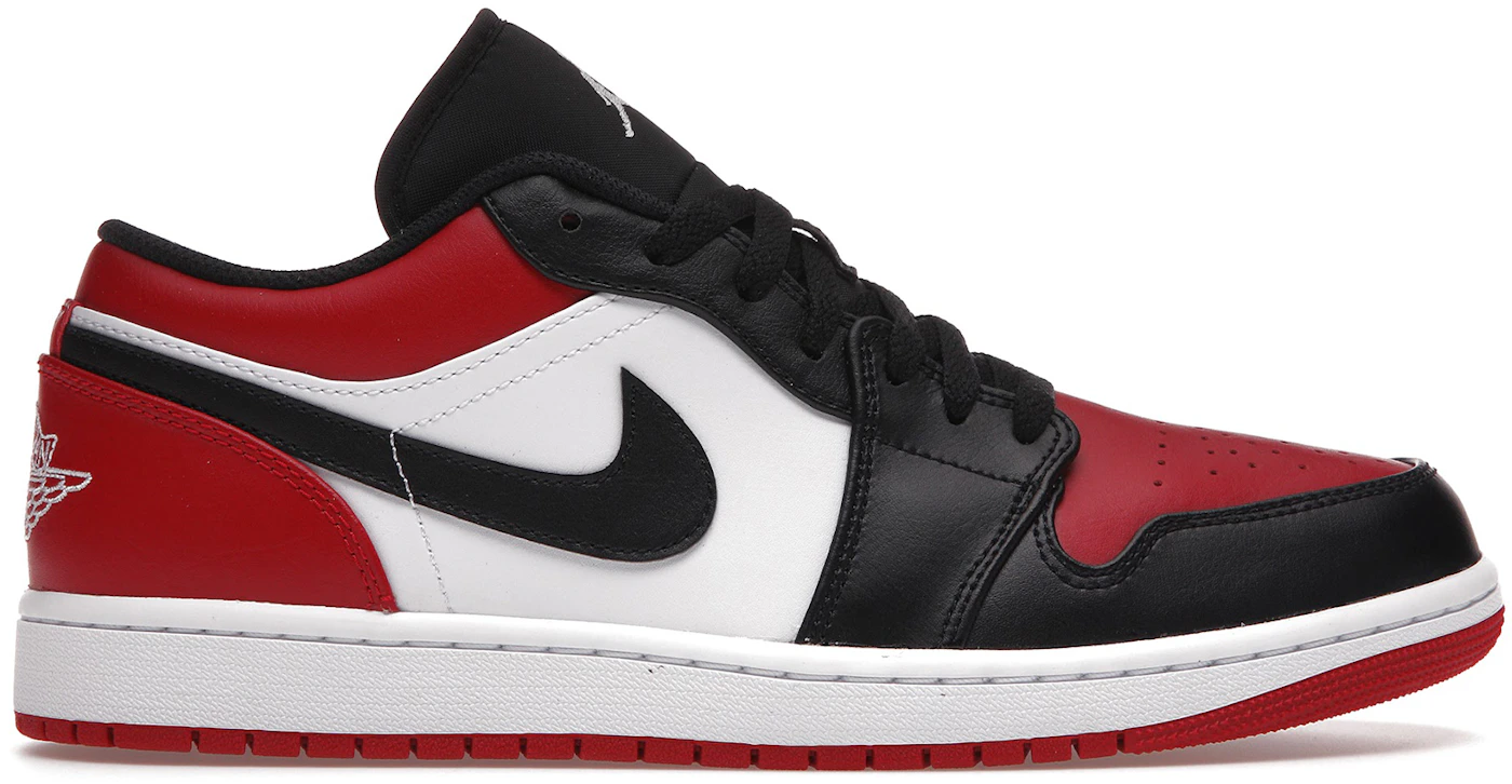Nike Jordan 1 Low Red and Black - American Shoes