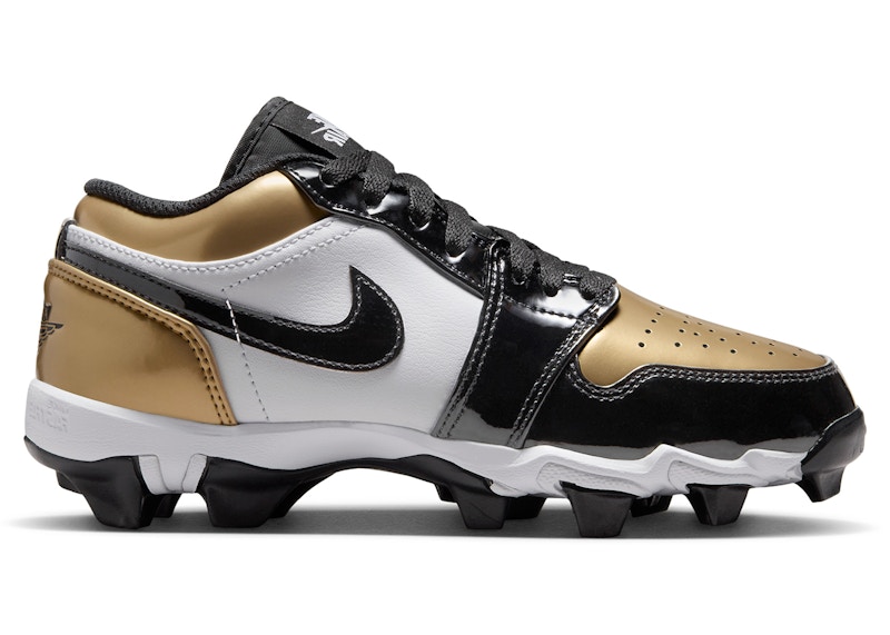 Jordan 1 Low Cleat Patent Gold Toe (GS) - HF6885-701 - US