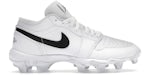 Jordan 1 Low Cleat White Black (GS)