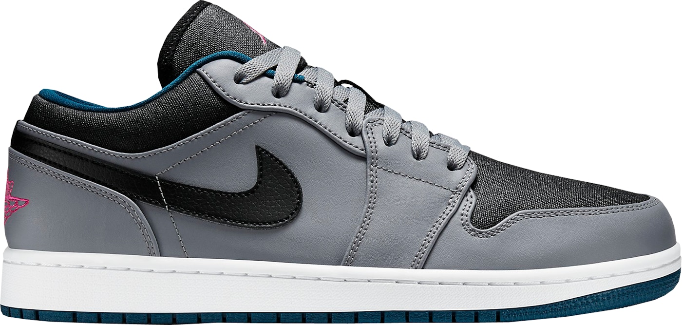 Jordan 1 Low Cool Grey Fusion Pink Space Blue 018 Jordan 1 Low Cool Grey Fusion Pink Space Blue 018