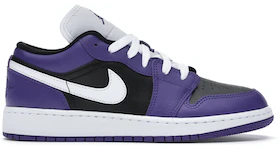 Jordan 1 Low Court Purple Black (GS)