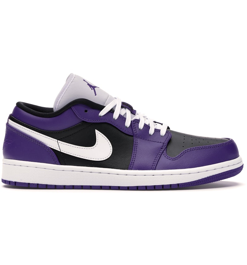 Jordan Low Court Purple Black Men's 553558-501 US