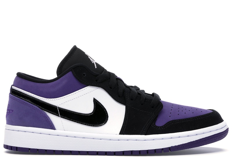 Jordan 1 Low Court Purple Men's - 553558-125 - US