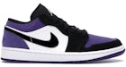Jordan 1 Low Court Purple