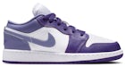 Jordan 1 Low Court Purple White Dusty Amethyst (GS)