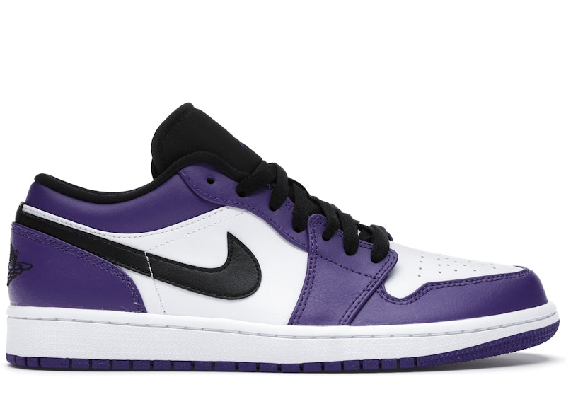 Jordan 1 Low Court Purple White（ジョーダン１ローカットコートパープルホワイト）