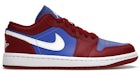 Jordan 1 Low Pomegranate Medium Blue (Women's)