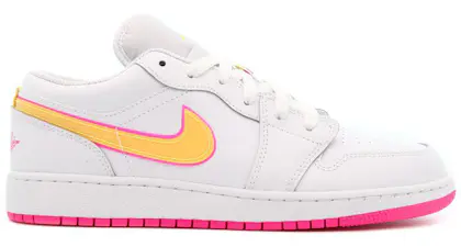 Jordan 1 Mid Edge Glow (GS) Kids' - CV4611-100 - US