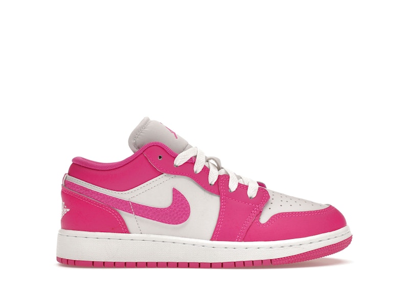 Jordan 1 Low Fire Pink (GS) キッズ - FV8486-600 - JP