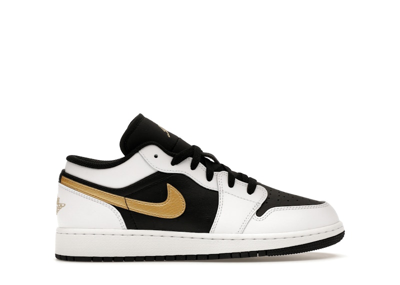 Jordan 1 Low Gold Swoosh (GS) - 553560-172 - US