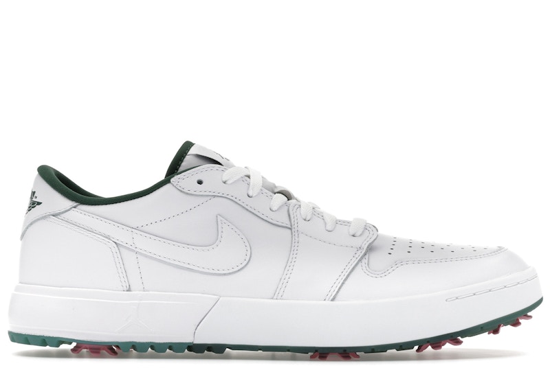 Jordan 1 Low Golf Spiked White Fir Elemental Pink
