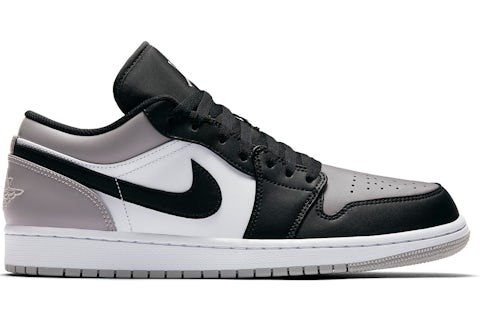 Jordan 1 Niedrige graue Zehenpartie Herren 553558 110 DE