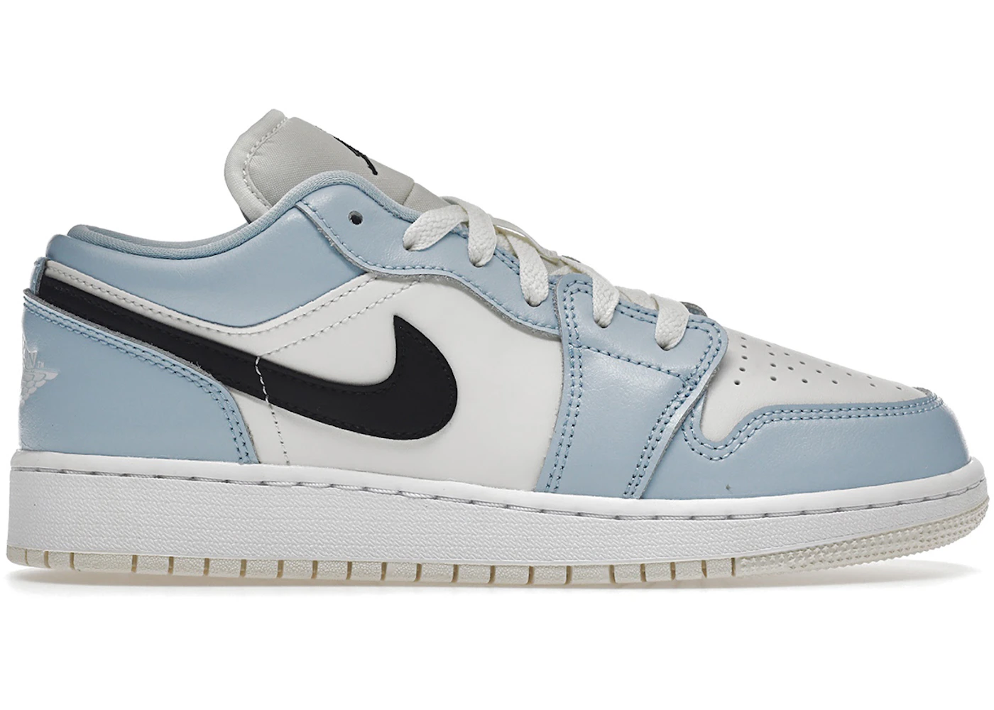 Jordan Low Ice Blue Black (GS) 554723-401 US - Main Image