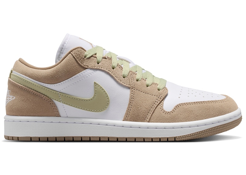 Jordan 1 Low Khaki Olive Aura (Women's)