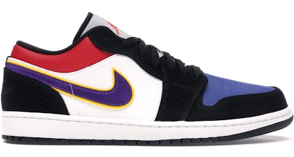 Jordan 1 Mid Lakers Top 3 (GS) Kids' - BQ6931-005 - US