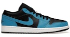 Jordan 1 Low Laser Blue Black