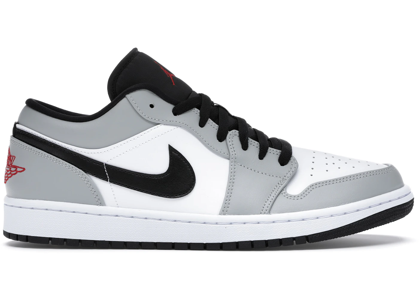 Jordan 1 Low Light Smoke Grey Men's - 553558-030 - US