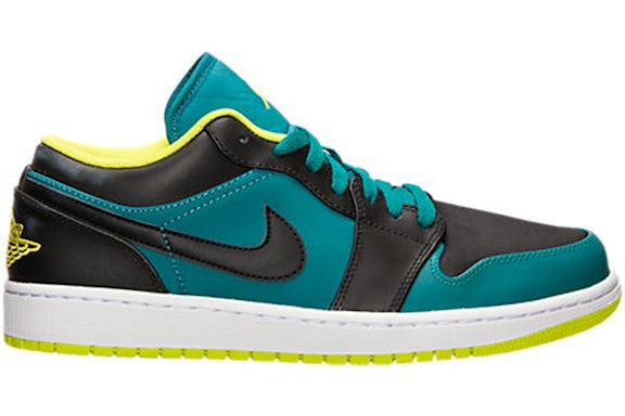 Jordan 1 Low Lush Teal Venom Green Black