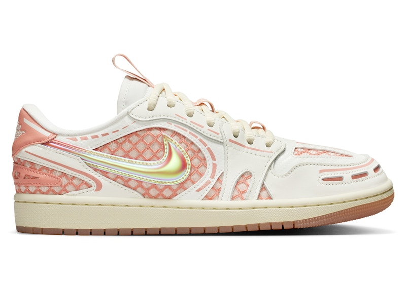 ★ナイキ★AIR JORDAN 1 LOW Method of Make★追跡可 Jordan 1 Low Method of Make V3 Sail Washed Coral (Women's