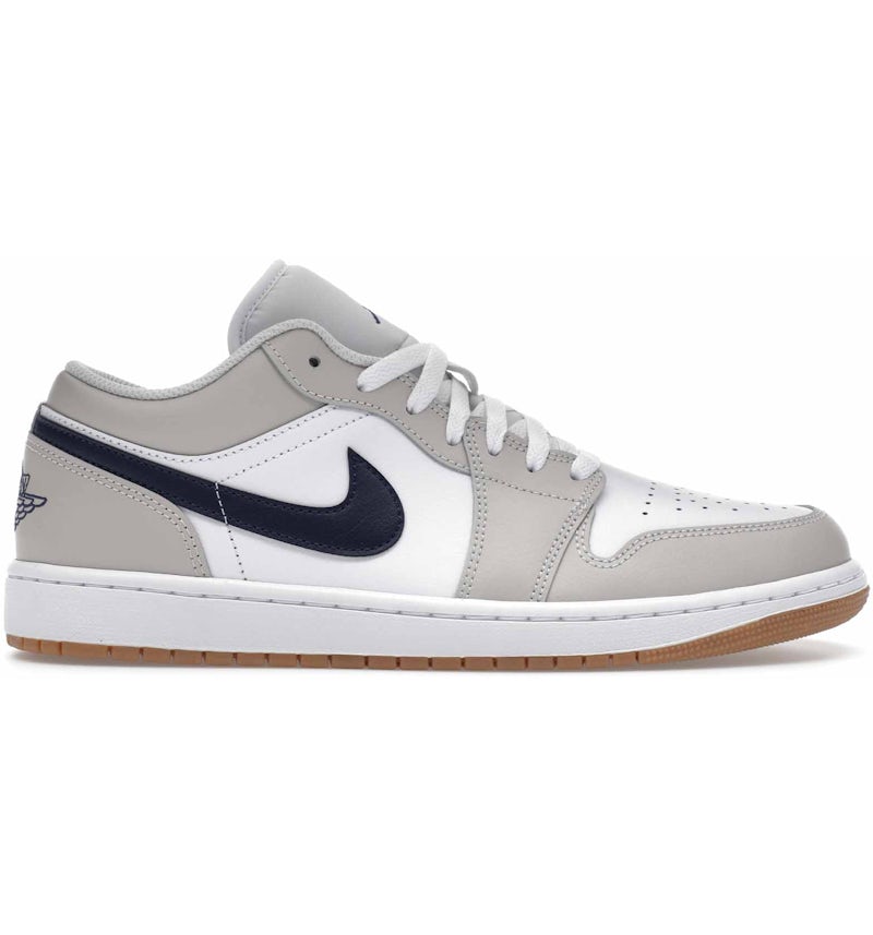 Jordan Low Midnight Navy Neutral Grey Men's 553558-146 US