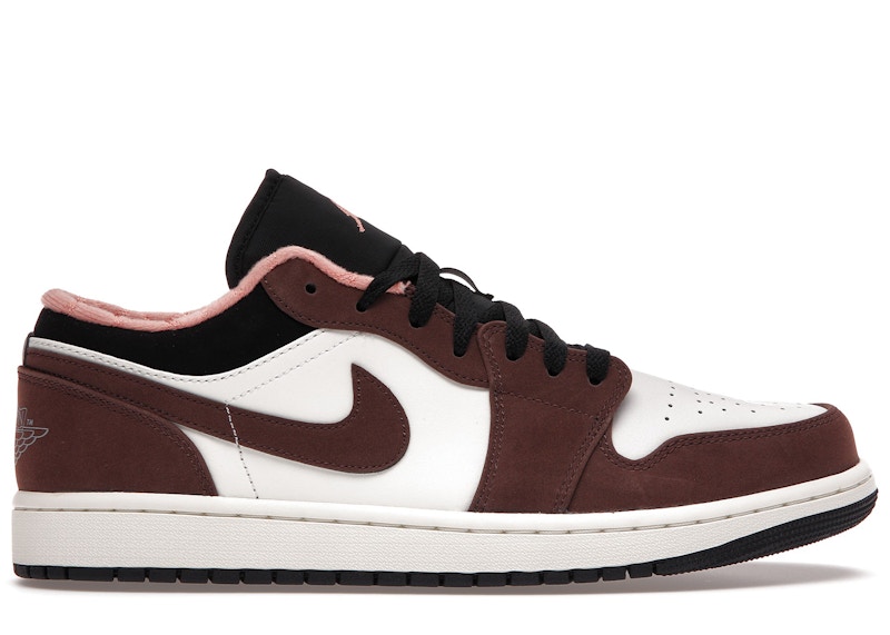 nike air jordan1 low mocha brown