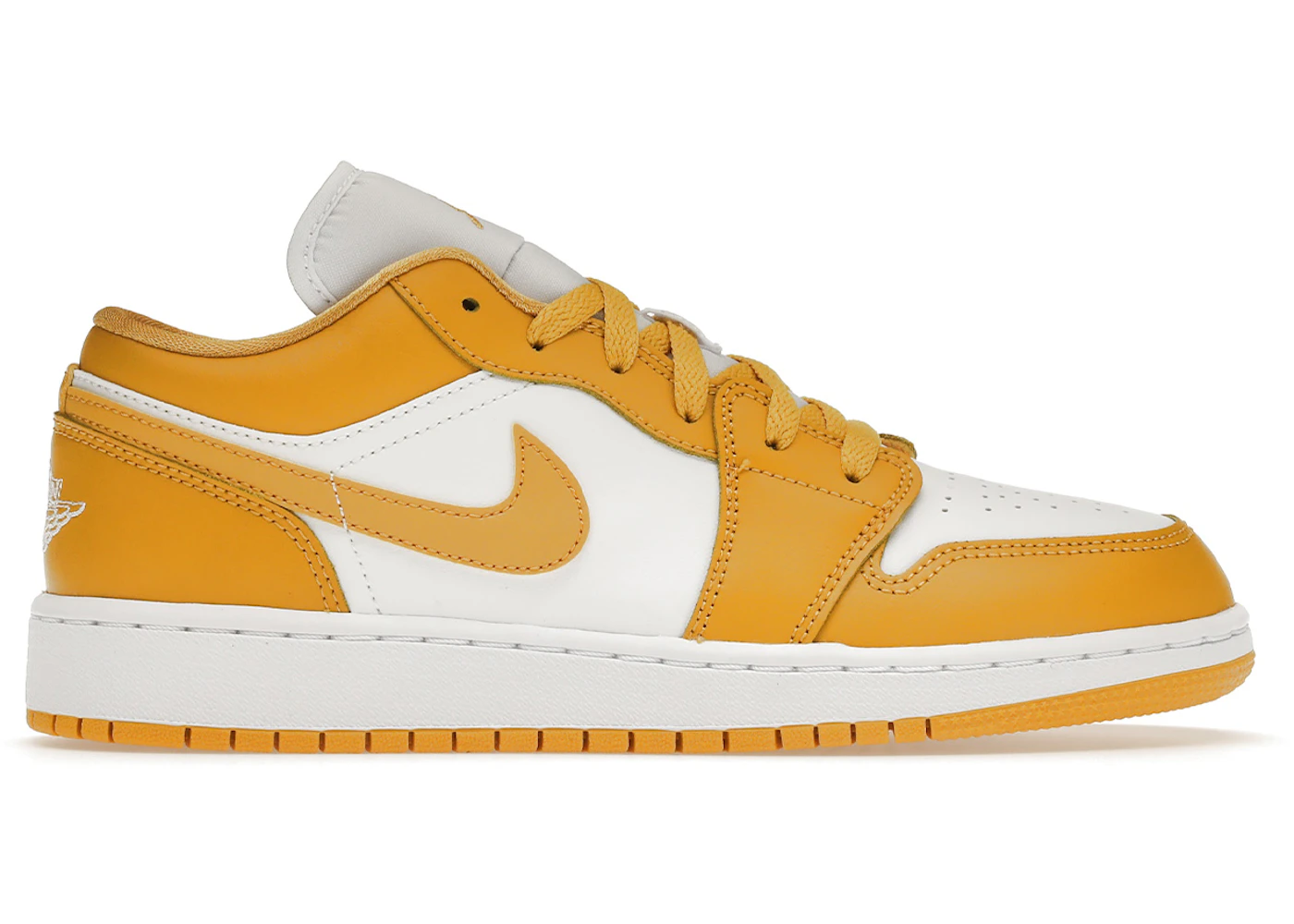 Low top jordan 1 yellow Clearance