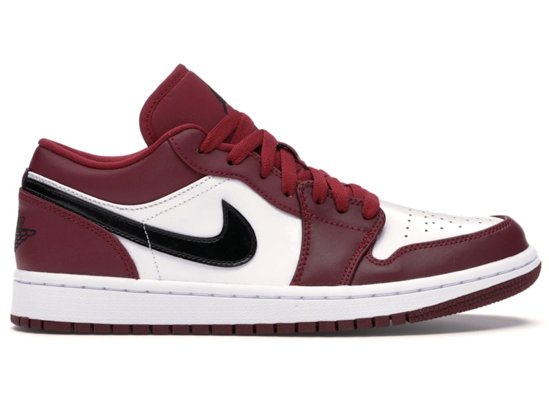 Jordan 1 Low Noble Red Men's - 553558-604 - US