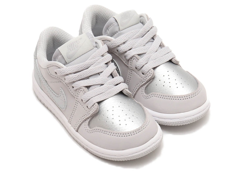 Jordan 1 Low OG Metallic Silver (TD) Toddler - FQ5435-002 - US