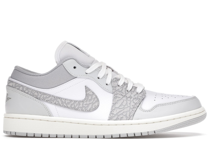 Jordan 1 Low PRM Smoke Grey Elephant Men's - DH4269-100 - US