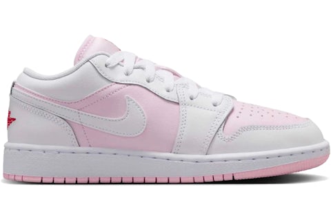 Jordan Low Pink Foam Fire Red White (GS) 553560-608 US