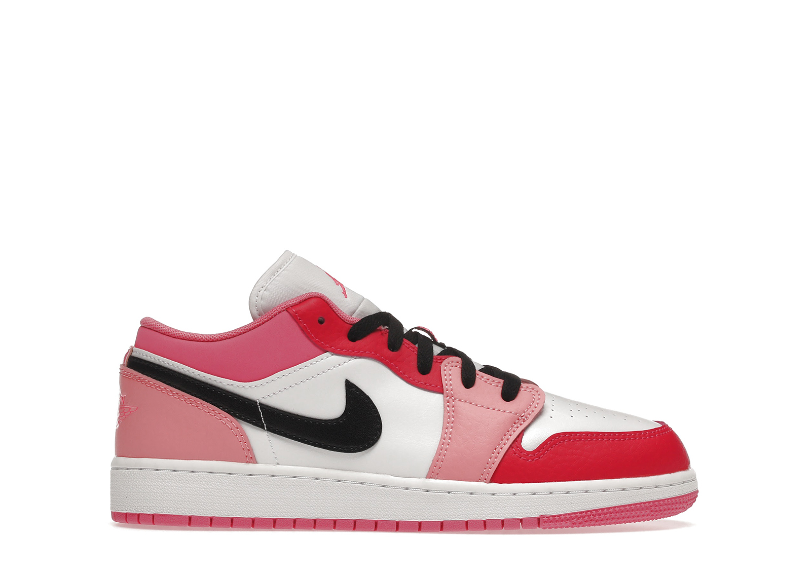 Jordan 1 Low Pink Red (GS) - 553560-162
