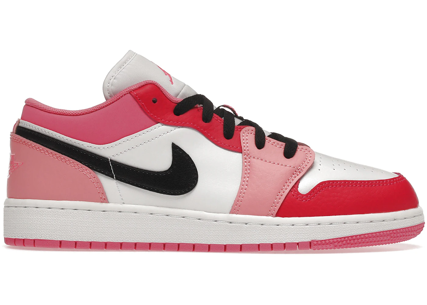 Jordan 1 Low Pink Red (GS) - 553560-162 - US