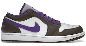 Jordan 1 basse coloris violet/mocha