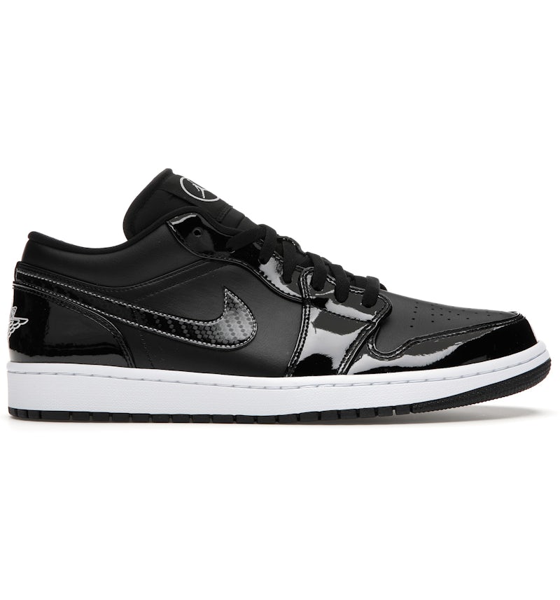 Charol Jordan Retro Low Negras Jordan Retro Low Blanca Negra