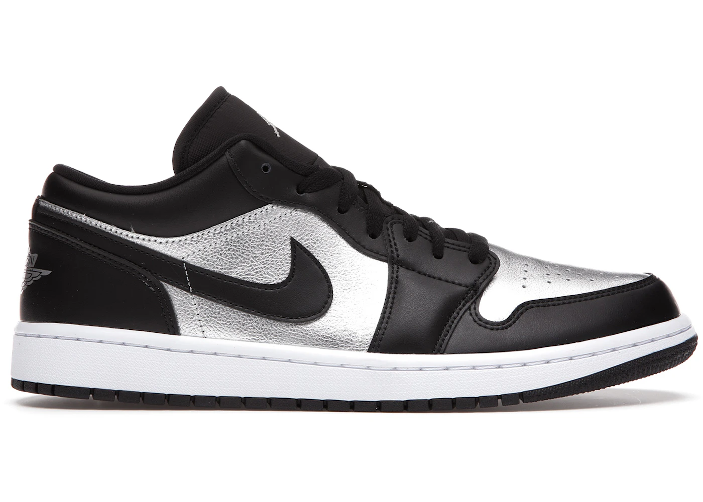 Jordan 1 Low Se Black Metallic Silver W Da5551 001 Jordan 1 Low Se Black Metallic Silver W Da5551 001