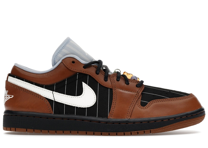 Jordan 1 Low SE Black Sail Light British Tan