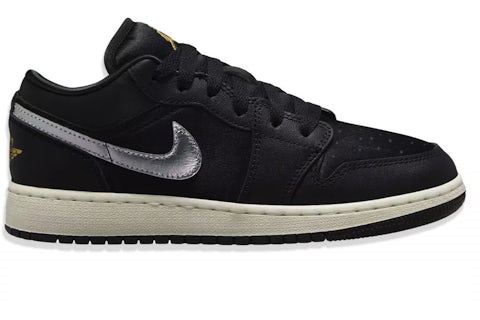 Jordan Vela Baja SE Negro Plateado Dorado (GS) FZ3921-001 MX