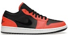 Jordan 1 Low SE Black Turf Orange