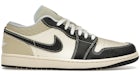 Jordan 1 Low SE Coconut Milk Black Muslin