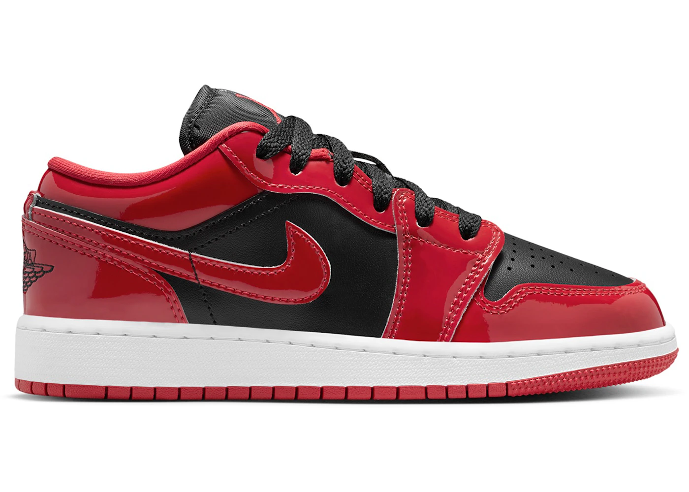 Jordan 1 Low SE Patent Bred Toe (GS) - HV4396-006 - US