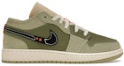 Jordan 1 Low SE Sky J Light Verde oliva (para escolares)
