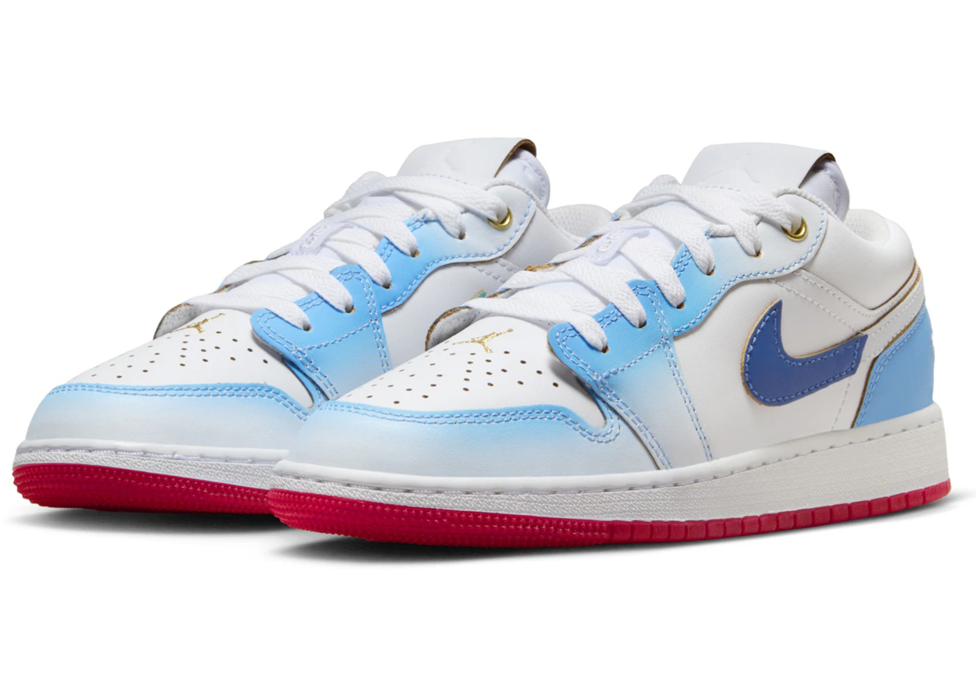 Jordan 1 Low SE University Blue Gradient (GS) Kids' - FN8895-141 - US